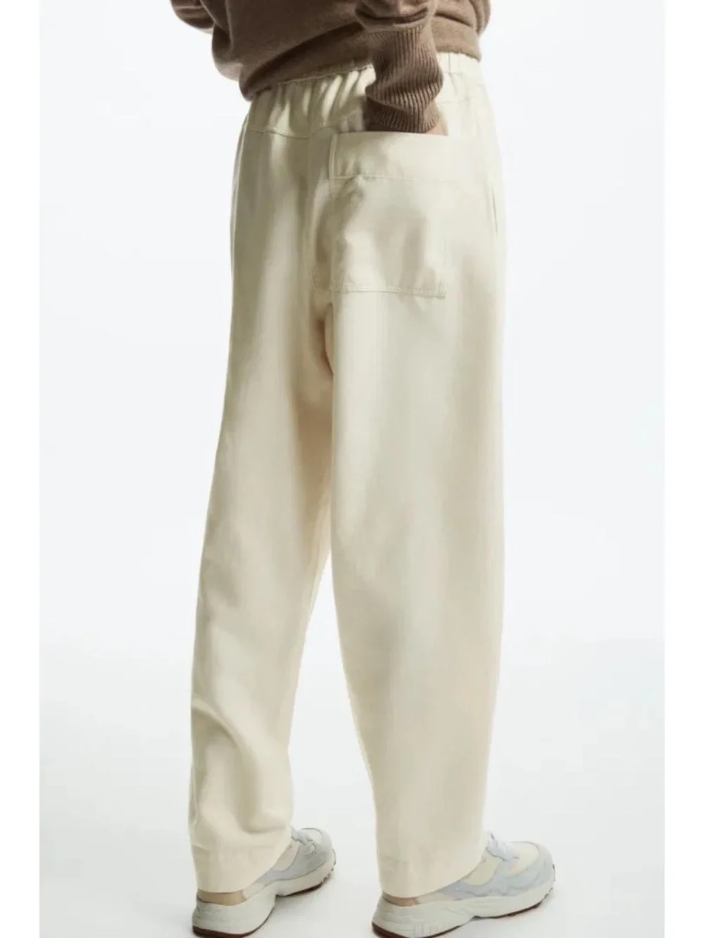 COS‎ Barrel Leg Drawstring Trousers